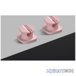 CO060 Mini Cable Organizer Clips - 4 Piece Set for Cable Management-Pink - Image 5